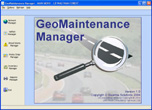 GeoMaintenance Manager Main Screen